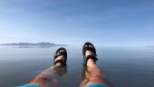Our family had a great time swimming the salt lake
